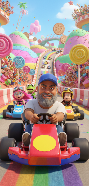 Corrida - Mario Kart